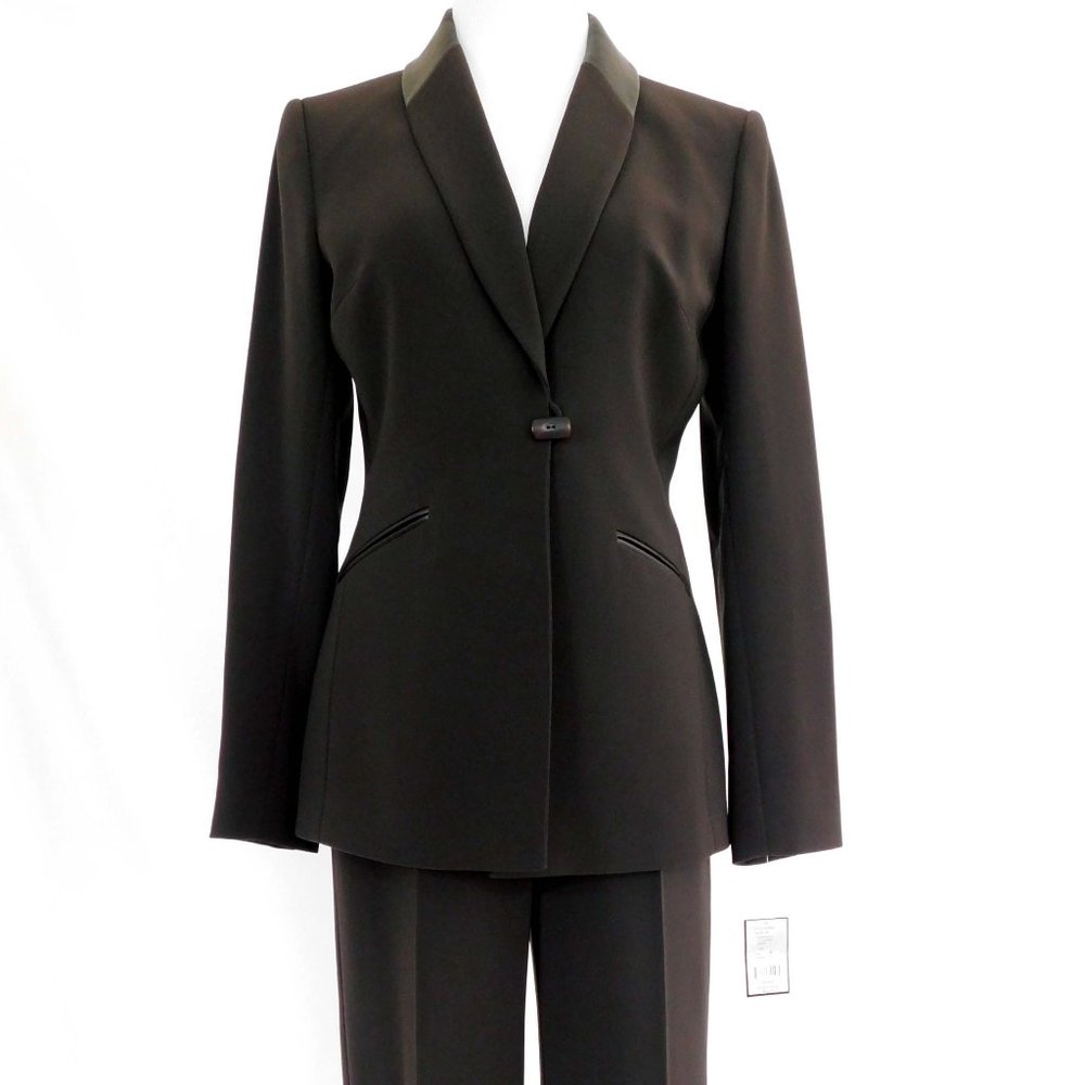 Stresa Brown Womens Pantsuit size 4 with tag